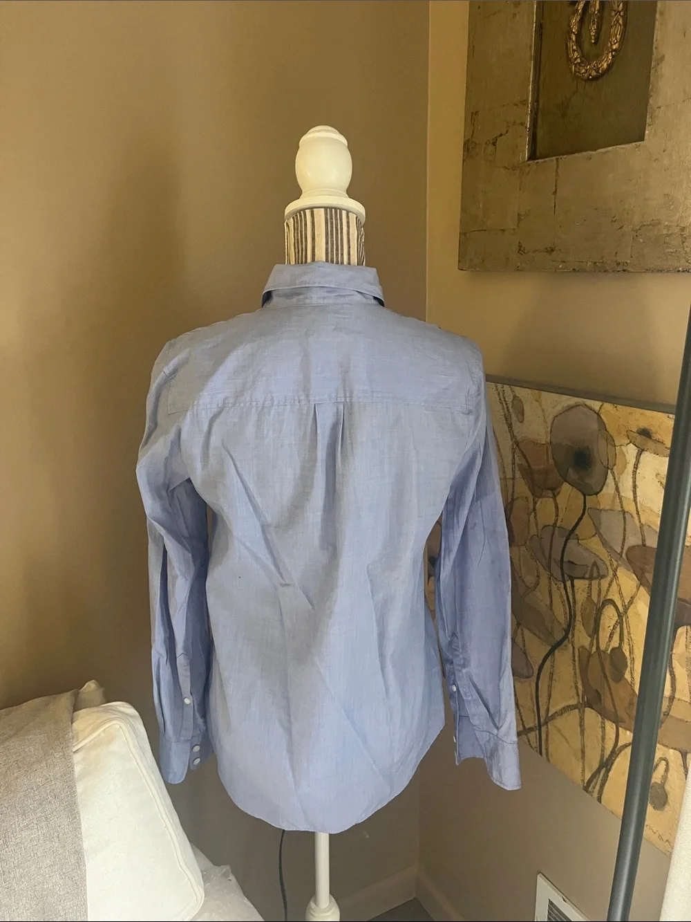 J Crew ladies boy style blouse sz 4